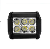 Faro Barra 8 V - 30 V  6 Leds Luz Fija Blanco Frío