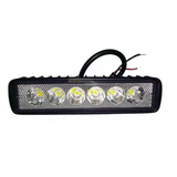 Faro en Línea 12 V -24 V  6 Leds  Luz Fija Blanco Frío