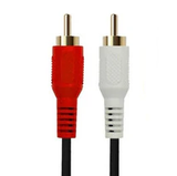 Cable "Y" 1.8 m Plug 3.5 mm Estéreo a 2 Plug RCA en "L"