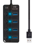 Hub 4 Puertos USB 3.0 Elegate HUB.19.3.0