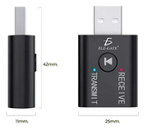 Adaptador Convertidor USB a Bluetooth 5.1