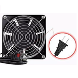 Ventilador Metálico 120 V, 120 mm x 120 mm x 38 mm, 0.2 A 510-705