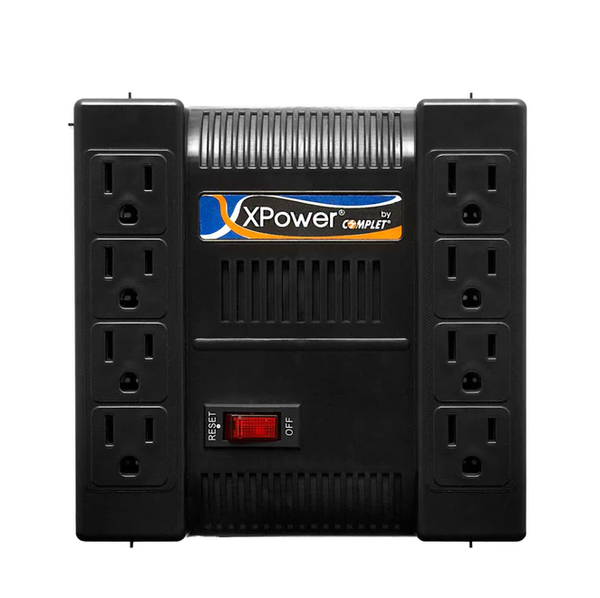 Regulador de Voltaje 1.3 KVA 650 Watts Complet  ERV-9-001