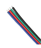 Conector de Alimentación para Tira de LEDs RGB CONNECTOR-1T-10MM/4PIN