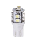 Foco Automotriz Pellizco T10 12 V de 10 LEDs 3528 Blanco Frío