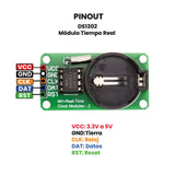 Módulo Reloj de Tiempo Real RTC DS1302