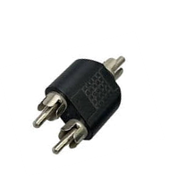 Adaptador "Y" Plug RCA a 2 Plug RCA