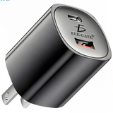 Cargador de USB para Corriente Alterna 2 Puertos USB -A y USB-C