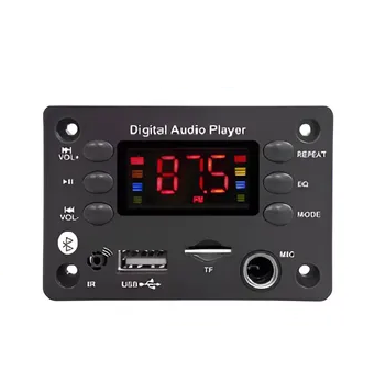 Reproductor de Audio Digital MP3 para Memorias USB y SD con Bluetooth y Control