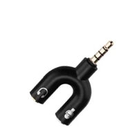 Adaptador Divisor de Audio Estéreo 3.5 mm para Micrófono y Audífonos