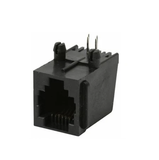 Conector Jack RJ11 4 Hilos para Chasis