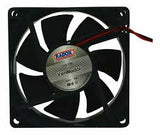 Ventilador de Plástico 12 V, 80 mm x 80 mm x 25 mm 0.25 A 510-740