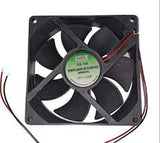 Ventilador Plástico 24 V, 90 mm x 90 mm x 25 mm, 0.20 A