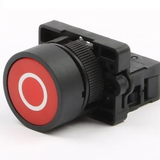 Switch Push 3A 240 V 1 Polo, 1 Tiro Momentáneo (NA) Redondo Tipo Breaker