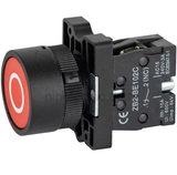 Switch Push 3A 240 V 1 Polo, 1 Tiro Momentáneo (NA) Redondo Tipo Breaker