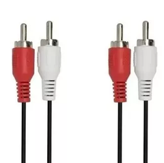 Cable 1.8 m 2 Plug RCA a 2 Plug RCA