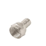 Conector Coaxial Tipo F (Campana) RG-6 con Aro