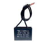 Capacitor de Marcha 3 µF 250 VCA