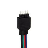 Conector de Alimentación para Tira de LEDs RGB CONNECTOR-1T-10MM/4PIN