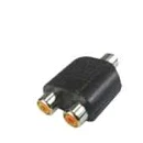 Adaptador "Y" Jack RCA a 2 Jack RCA