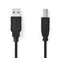 Cable 1.5 m Plug USB-A a Plug USB-B