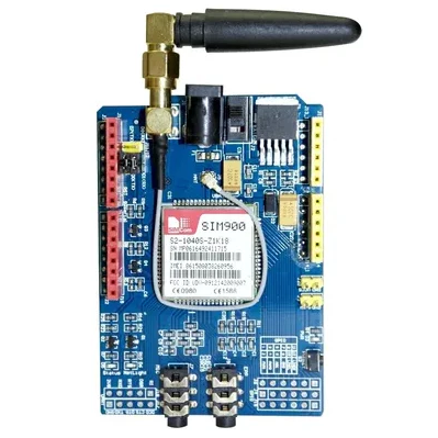 Módulo GPRS/GSM Shield con Antena Integrada SIM900