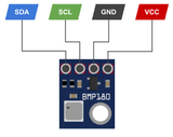 Módulo Sensor de Presión Barometrica BMP180