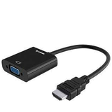 Adaptador HDMI a VGA + Audio con Cable