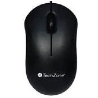 Ratón Alámbrico USB Óptico Techzone TZMOU01