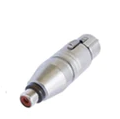 Adaptador Jack RCA a Plug Cannon (XLR3)