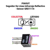 Sensor QRD1114 de Reflexión de Objetos