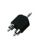 Adaptador "Y"  Plug 3.5 mm Estéreo a  2 Plug RCA