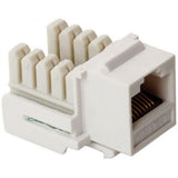 Conector Jack RJ45 90° Cateoría 5e para Placa Ponchable 350-020BL