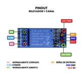 Módulo de 1 Relevador 5 V con Diodo