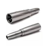 Adaptador Jack 6.3 mm Mono a Plug Cannon (XLR3)