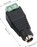 Jack Invertido 5.5 mm x 2.1 mm a Conector Block 1 cm x 1 cm x 0.6 cm