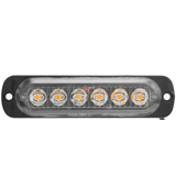 Faro Rectangular 12 V - 24 V 6 Leds 9 W Blanco Frío