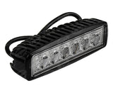 Faro Rectangular 12 V - 24 V 6 Leds 18 W Blanco Frío
