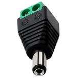 Plug Invertido 5.5 mm x 2.1 mm a Conector Block 1 cm x 1 cm x 0.6 cm