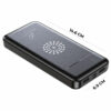 Batería Portátil Recargable 10000 mA PowerBank PW.10