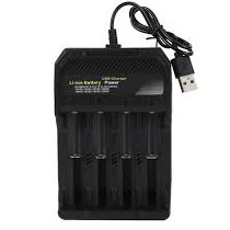 Cargador de Baterías Li-ion 18650 Entrada USB CH.81