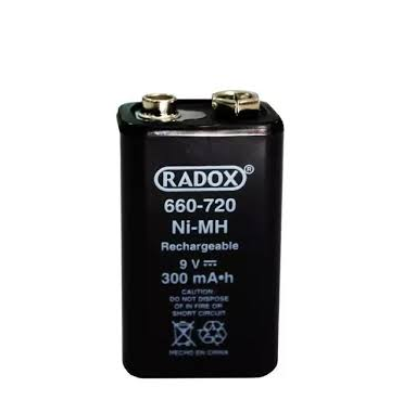Batería Recargable 9 V 300 mA NiMh 660-720