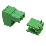 Terminal Block 2 Tornillos 1.1 cm x 1.5 cm x 1.7 cm Verde con Contraparte
