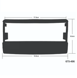 Soporte para Autoestereo 675-496 Ford Fiesta, Focus DXR