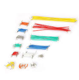 Kit con 140 Alambres Tipo Jumper para Protoboard