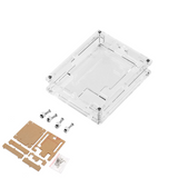 Caja de Acrílico 8 cm X 6.5 cm X 1.3 cm Transparente para Arduino Uno