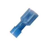 Terminal Eléctrica Faston Hembra 1/4" para Cable 16-14 AWG con Forro Aislada