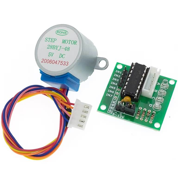 Módulo Controlador de Motor a Pasos con Motor (ULN2003+28BYJ-48)