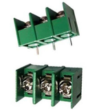 Terminal Block 3 Tornillos 2.3cmx1.2cmx1.2cm  Verde