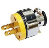 Clavija Eléctrica Monofásica no Polarizada no Aterrizada con Abrazadera Metálica